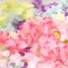 Green Leaves Artificial Wisteria Silk Flower Hanging Garland Hanging Silk Orchid  Wall Decoration