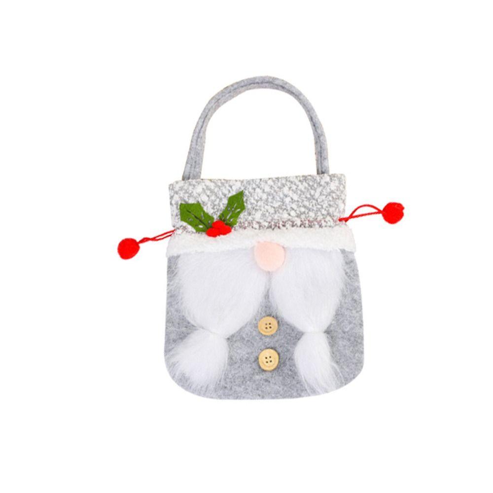 Decorations Large Capacity Christmas Tree Ornaments Storage Bags Kids Candy Bags Christmas Handbags