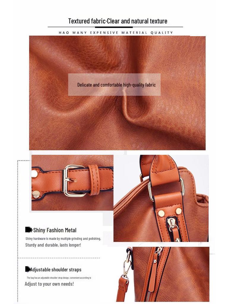 Guangzhou Women's European & American Style Handbag - Generous Single Shoulder & Crossbody Bag