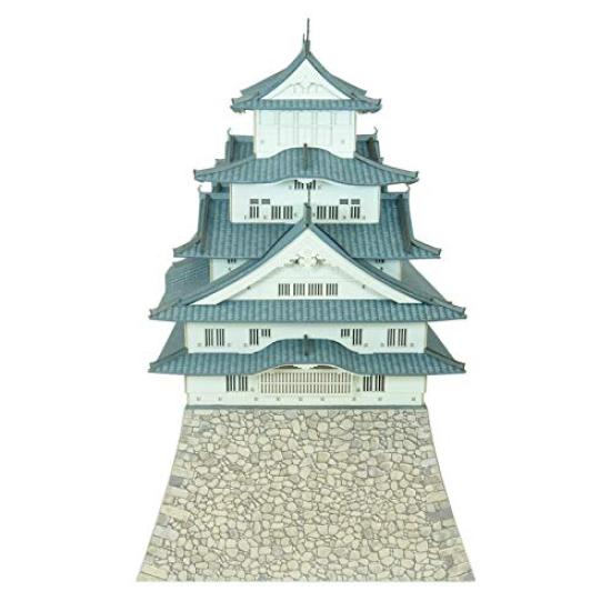 Sankei Miniature Art Kit Famous Castle Series National Treasure Himeji Castle Papercraft 1/300 MK04-07