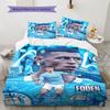 Foden Silent Storm Bedding Quilt Set Quilt Cover Pillowcase Home Decoration Birthday Gift (1 * Duvet Cover + 2 * Pillowcase, Without Core)