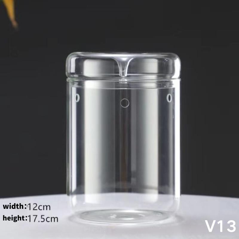 Mikro-Landschaft Glasflaschen Kreativität Tausammlung Glasvase Sukkulente Moos Landschaft Glas-Terrarium Heimdeko