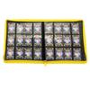 [Trading Card] File - Shingi - Large Capacity, Clear, 12-Pocket (Yellow) - Holds 480 Cards. Compatible with Yu-Gi-Oh!, Duel Masters, Magic: