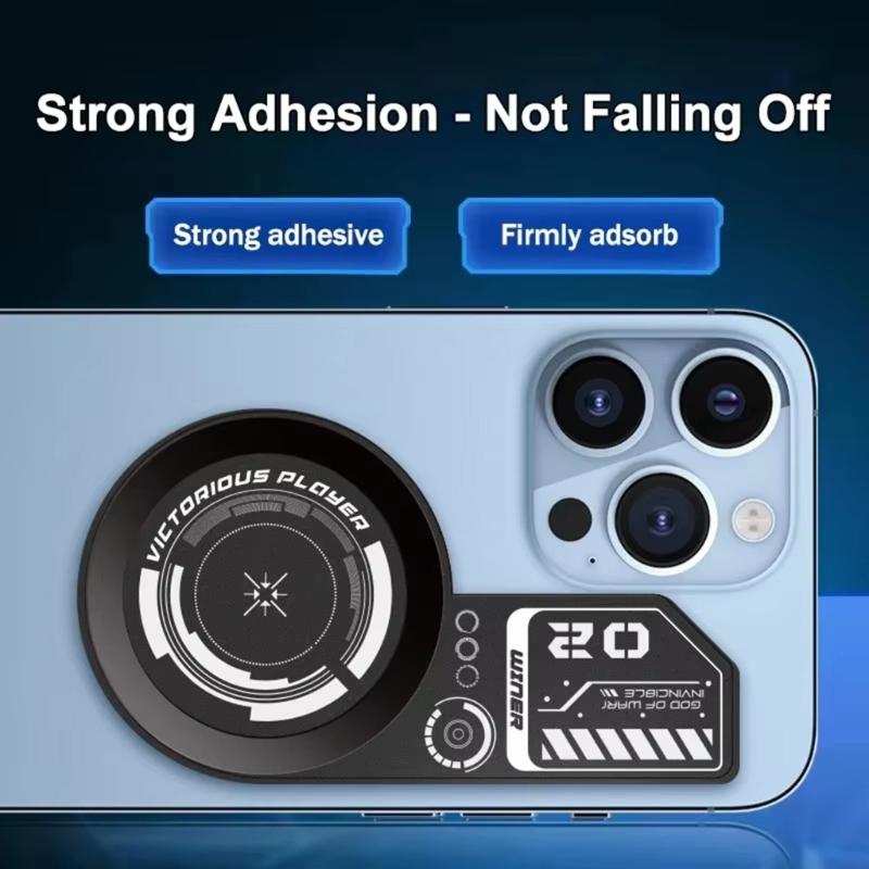 Reusable Gaming Accessory Cooling Plate with Strong Magnetic Bonding Heat Sink Expend Cooling for Stable Installation
