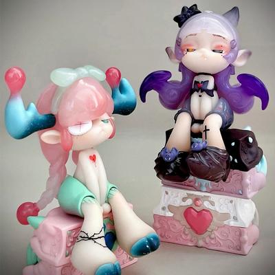 Koi Spice Princess Magic Town Series  Toys Kawaii Anime Action Figure Caixa Caja Surprise  Dolls Girls Gift