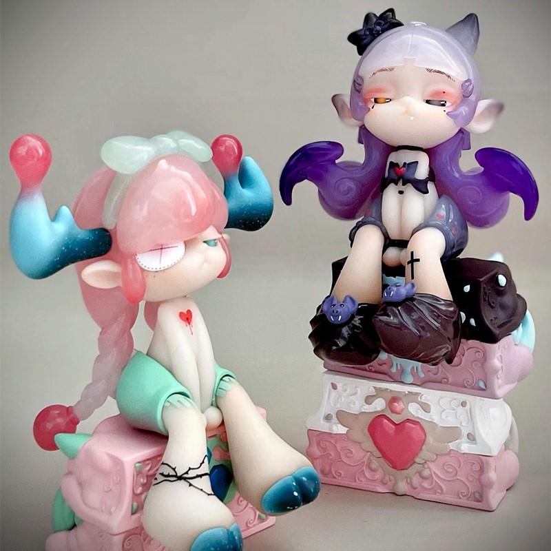 Koi Spice Princess Magic Town Series Toys Kawaii Anime Action Figure Caixa Caja Surprise Dolls Girls Gift