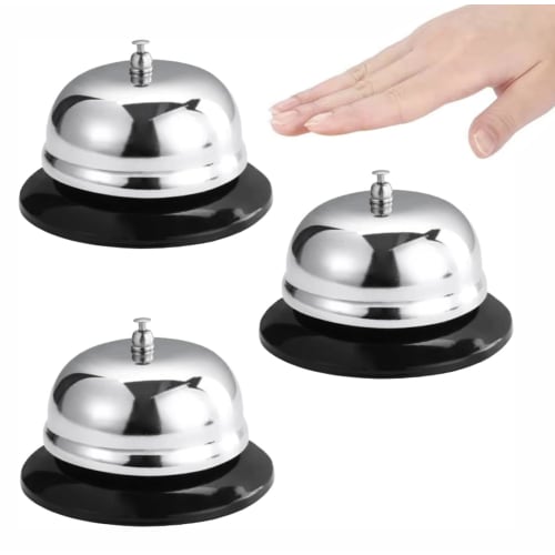 Audiophile Desk Bell, Doorbell, Chime, Call Bell, Counter Bell, Restaurant Reception Bell, Store Bell, Conference Bell, Hotel, Porter's Bell, Chime, P