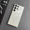 Glossy Transparent Ultra Thin PC Magsafe Case for Samsung Galaxy S25 S24 S23 S22 S21 S20 Plus FE Ultra Note 20 5G