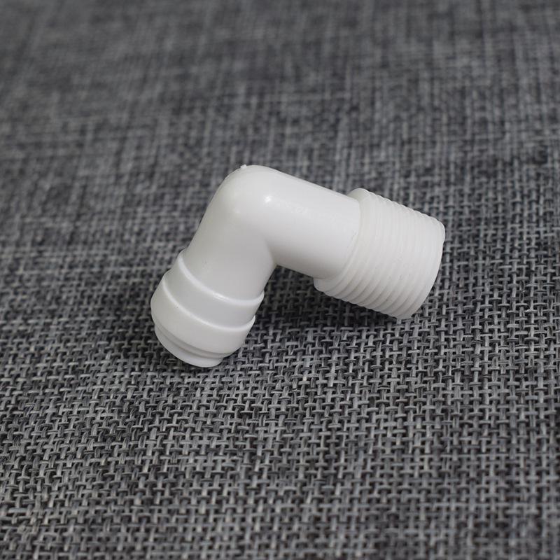 K4046 Connector: 3/8" Male Thread to 1/4" Quick Connect for Water Purifier and RO Machine Booster Pump.