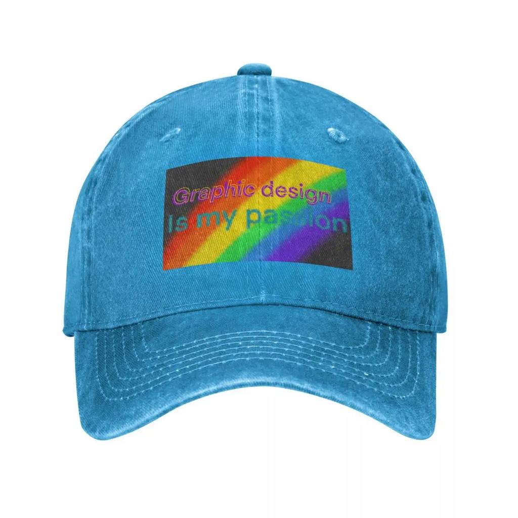 Graphic design is my passion Baseball Cap Horse Hat luxury Women cap Trucker Cap Hat Baseball Womens Golf Clothing Unisexs