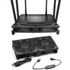120mm 240mm Router Cooling Base USB Powered DIY PC Cooler TV Box Wireless Silent Quiet DC 5V W/Screws Protective Net