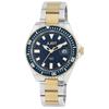 Montre - JUST - Ruben - Boîtier 43 mm - Cadran bleu - Acier inox bicolore