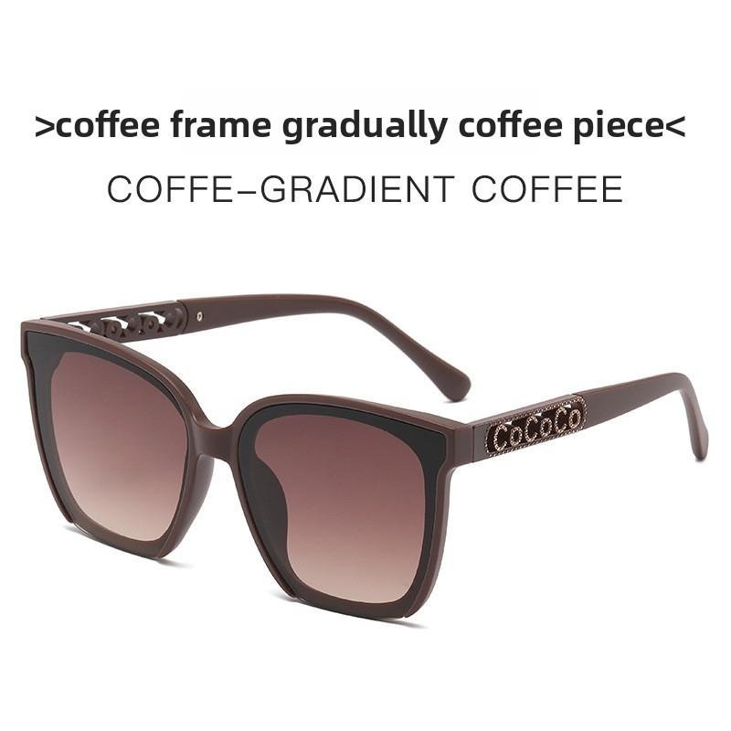 New Spring 2024 Womens Pc Frame Letter Design Sunglasses With Tac Lenses For Sun Protection