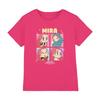 K-Pop Demon Hunters Childrens/Kids Huntrix Mira Chibi Group T-Shirt
