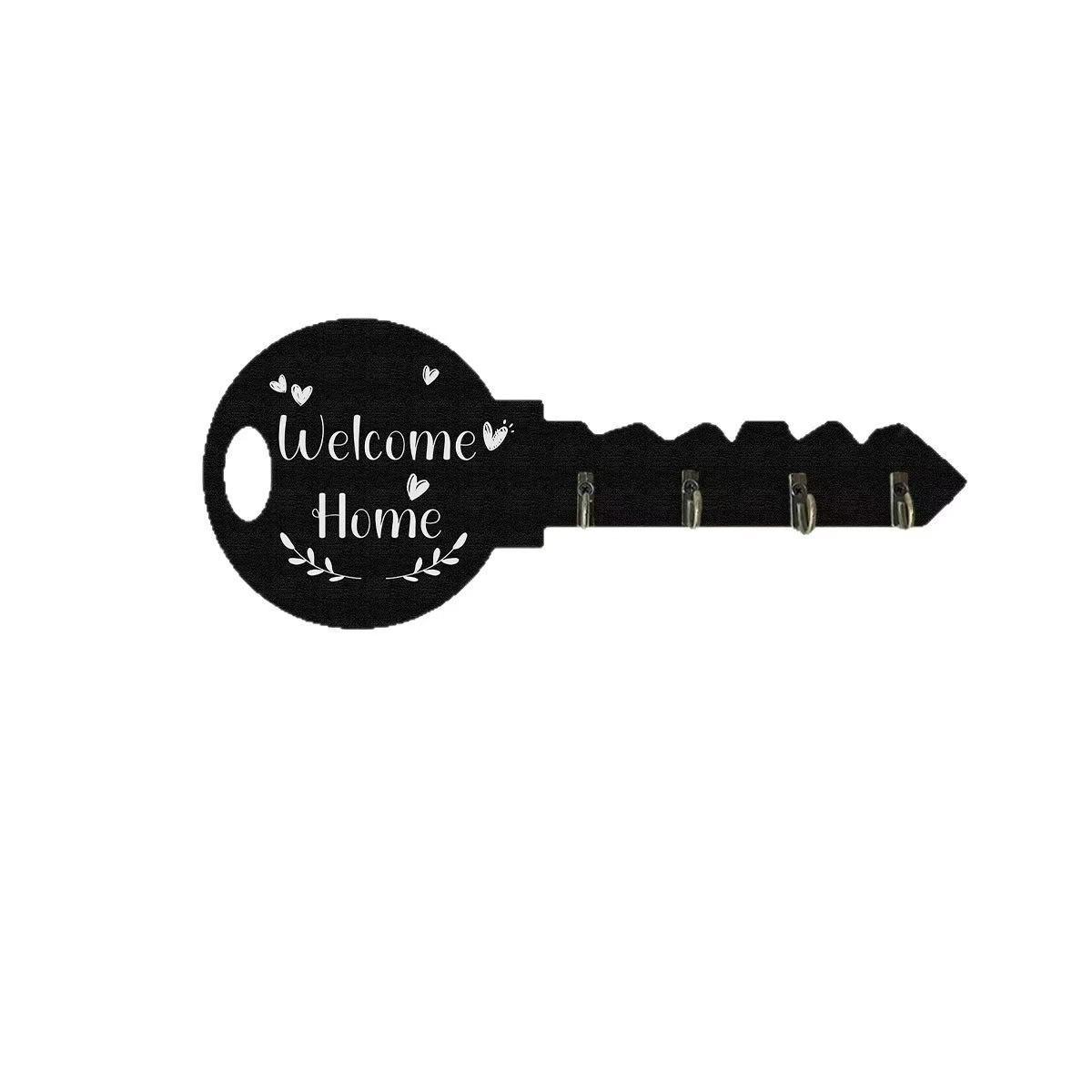 Креативный Американский Ретро Вход Деревянный Крючок для Ключей Гостиная Декоративный Вешалка Домашний Декор