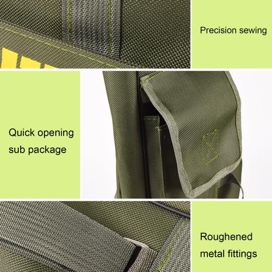 1/1,5M Skládací taška na rybářské pruty se zipem Pouzdro držák na rybářské náčiní