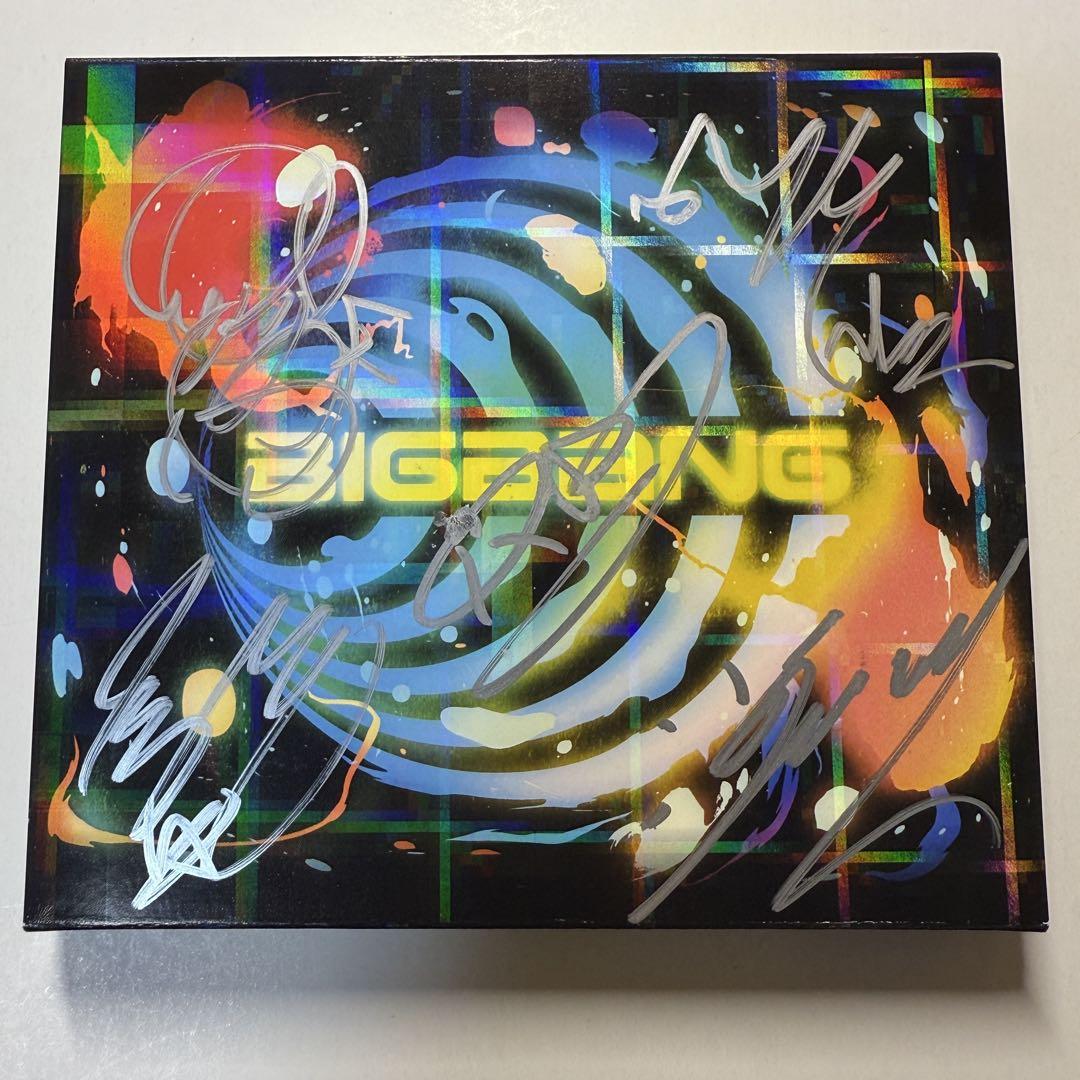 

[USED] [Super Rare] BIGBANG Autographed CD BIGBANG