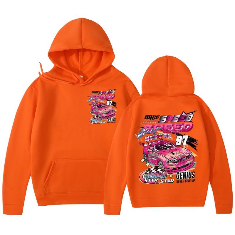 Men Women Autumn Winter Cool Hoodie Car Print Hoody Men Vintage Casual Sweatshirt Long Sleeve Pullovers