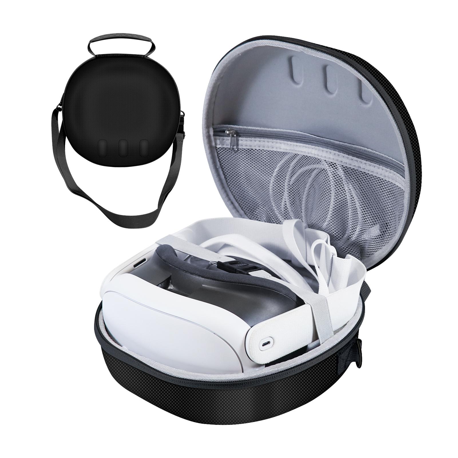 

Carrying Case Portable Protection Case VR Headset Storage Bag Travel Storage Case Compatible For Meta Quest 3 VR Headset Handles