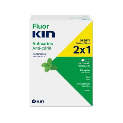 Kin Fluorkin Colutório 2x500ml