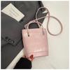 Premium hand bag women's new trendy fashion texture shoulder bag crossbody bucket bag