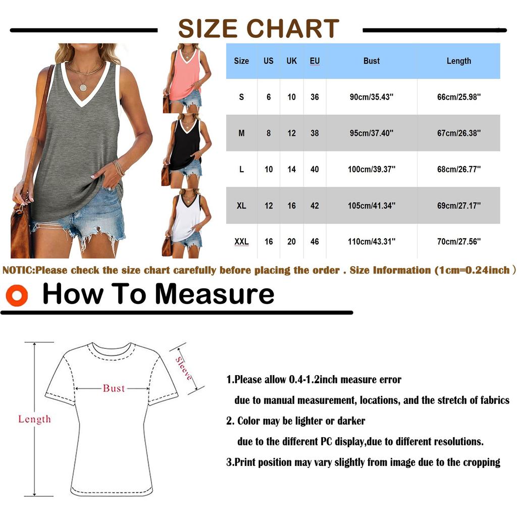 Fashion Womens Color Splicing Casual Strappy Sling Sleeveless Tank Top