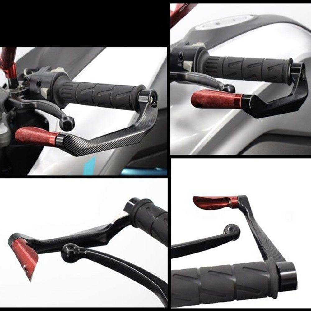 Anti-fall Motorcykel Handskydd 16mm Universell Rand Bromshandtagsskydd Lättvikt Retrofit Tillbehör Kopplingshandtagsskydd
