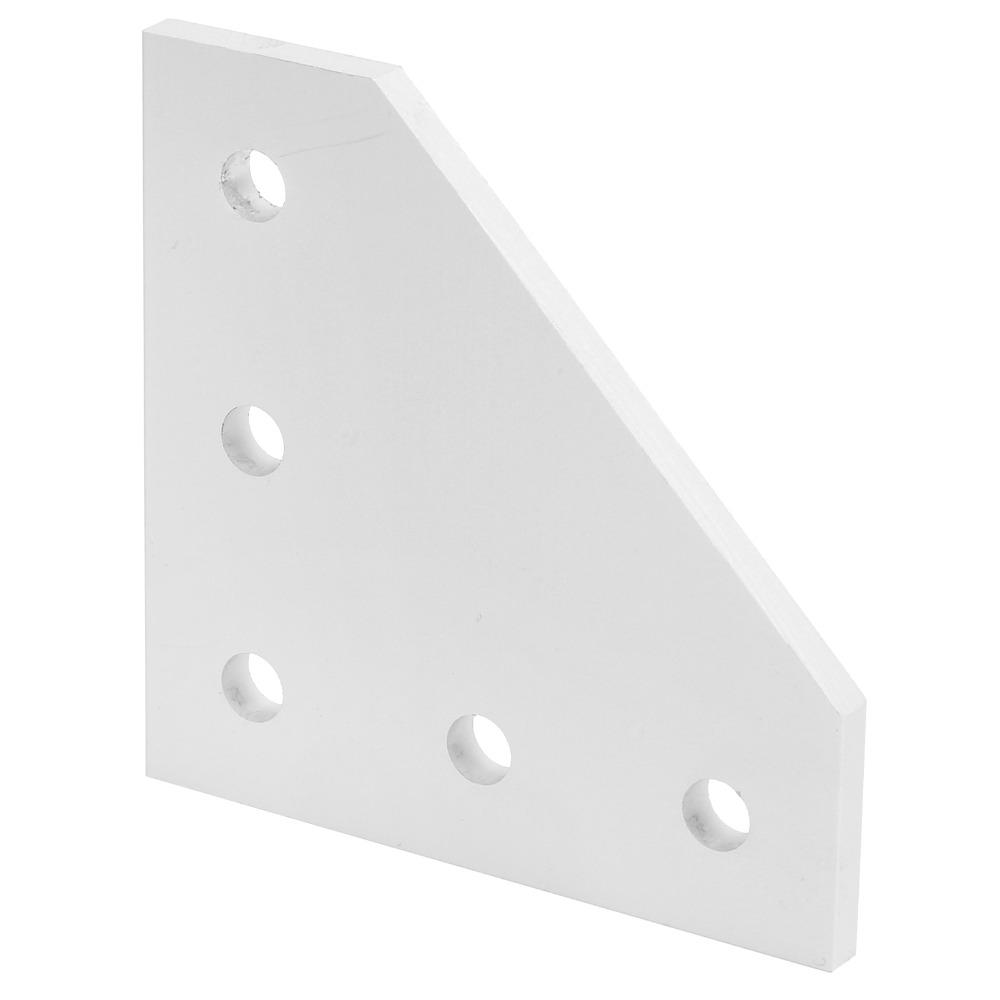 4pcs Outside Mounting L Shape Corner Bracket Right Angle Connection Bracket 3D Printer Frame