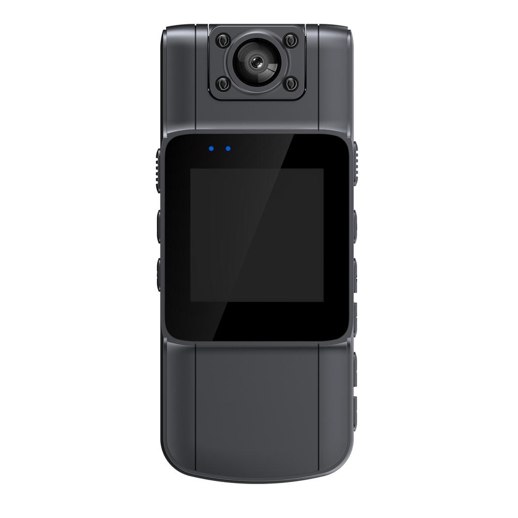 Mini Body Camera Magnetic Back Clip Design 1080P Recorder Adjustable Lens for Delivery Personnel & Private Investigator