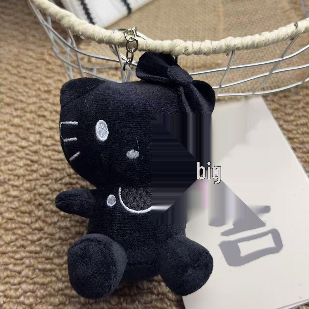 Sanrio Hello Kitty, Kuromi, and My Melody Plush Pendant Dolls - Apple KT Cat Design