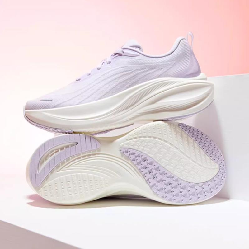 Anta Fashionable Versatile Trendy Comfortable Shock Absorbing Durable Rebound Low Top Short Distance Running Shoes Women sneaker 122525535-2