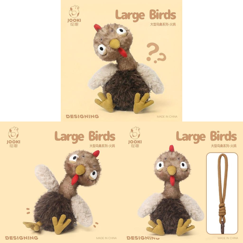 Truthahn Plüschtier Weiches Tierkissen Geschenk für Kinder und Mädchen