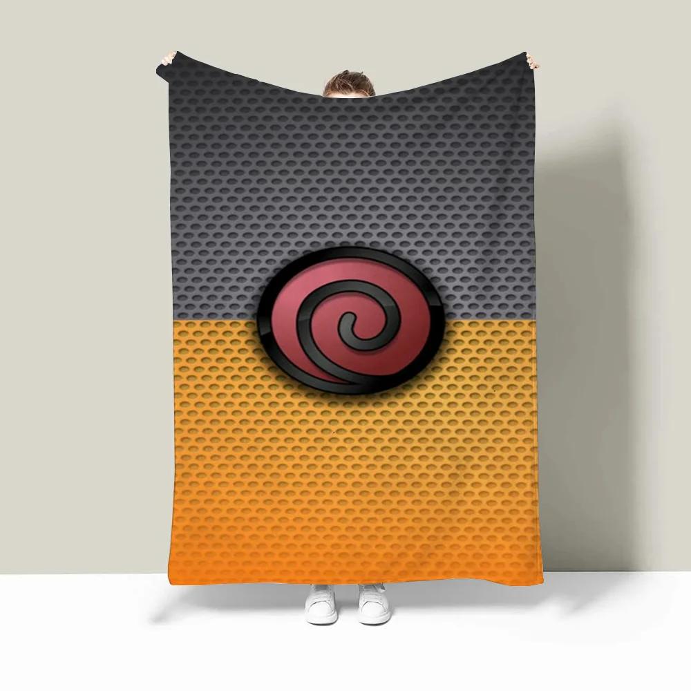 Koc flanelowy Naruto na sofę, zimowy, puszysty, w kratę, luksusowy, dla dorosłych, ręcznik plażowy, dom i dekoracja, pościel z mikrofibry