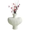 Dekorative Vase Minimalistische Plastikvase Kunstvase Tischdekoration für Zuhause Wohnzimmer Schlafzimmer Esstischdeko
