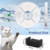 Cat Water Fountain Filter Replacement,Round Carbon Filters Set For 2.4L Top Automatic Pet Fountain Multiple Filtration System