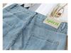 Women's Plus Size Slimming Summer 3/4 Straight & Wide Leg Jeans
