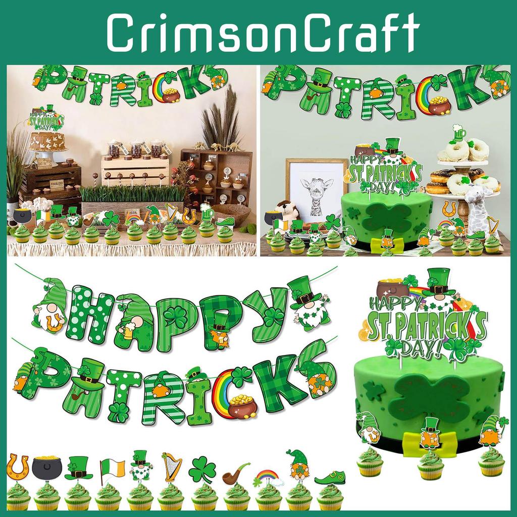 Make Your Irish Party Memorable W/shamrock Ornaments Accessories