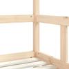 Kids  Bed 70 X 140 Cm Solid Pine Wood