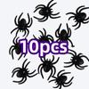 50Pcs Realistic Bugs Funny Toy Fake Cockroach Novelty Insects Halloween Prank Simulation Tricky Disgusting Scary Party Supplies