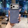 Full Coverage Microfiber Protective Mobile Case for For Iphone 17 17E 16 1 14 13 Pro Max With Wireless Charging,Metal Camera Lens