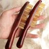 Traditional Meridian Comb Skin Scraping Guasha Scalp Tool Sandalwood Massager Comb Head Relaxation