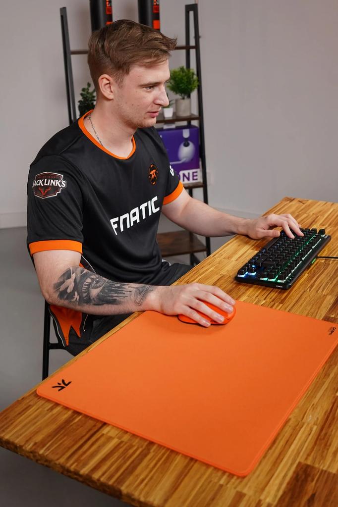 FnaticGear DASH2 MAX L 6mm grosime spumă PORON suprafață texturată 480x400mm mouse pad gaming mărime L MS0711 + MP0007-001