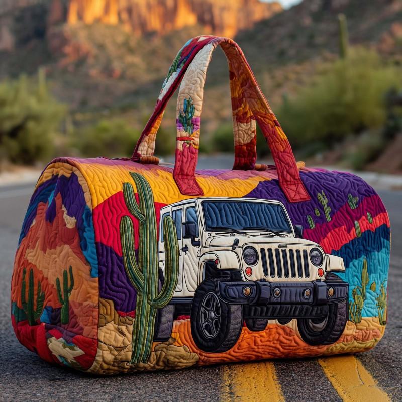 Western Style Small Duffle Bag Gym Travel Unisex Handbag