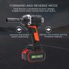 3500rpm 2 IN 1 Cordless Brushless Wrench Electric Socket Impact Wrench 10000mah Lithium-lon Battery Power Kit
