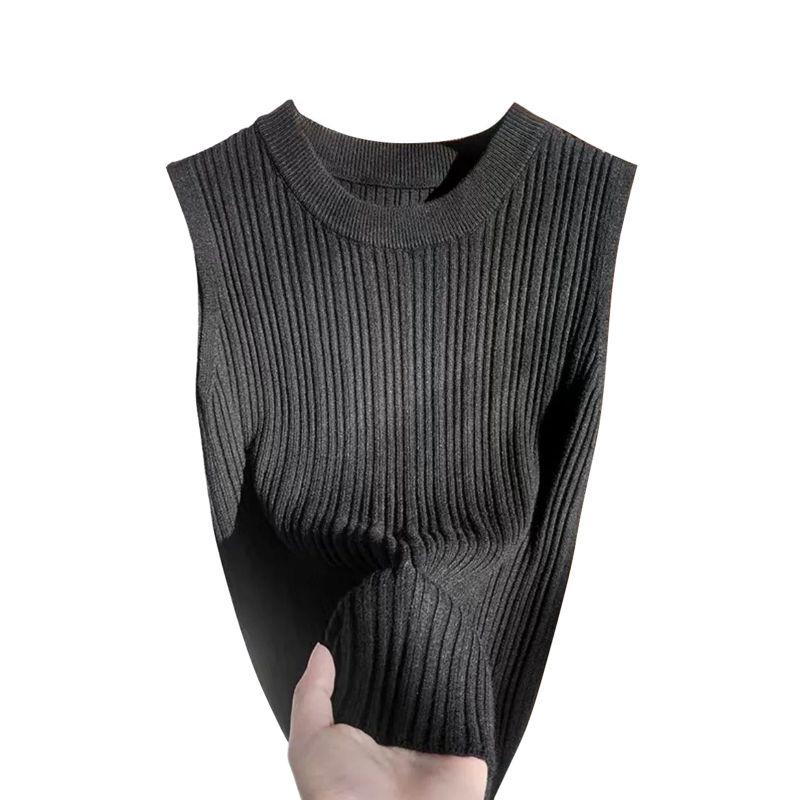 Women's O-Neck Vest Casual Sleeveless Tank Top