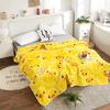 Cute Rubber Duck Summer Quilt Cartoon Ducks Gifts Bedspread Thin Comforter All-Season Quilted Air Conditioner Quilts For Bedroom