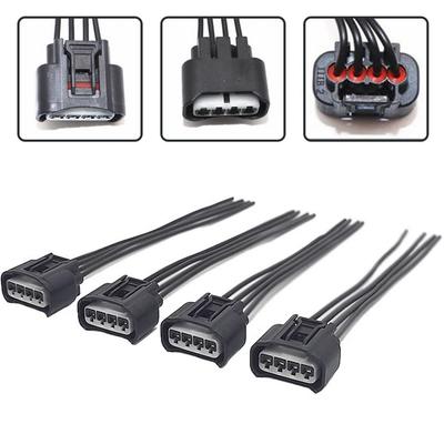 4Pcs Ignition Coils Connector Plug Harness For Lexus Toyota Camry Sienna