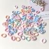 100pz Elastici per Capelli in Spugna per Bambini - Elastici Morbidi, Piccoli e Delicati sui Capelli per Ragazze