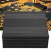 Black Aluminum Printed Circuit Board Box Split Type DIY Electronic Project Enclosure Case