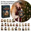 -Tage Countdown-Kalender mit 2D-Acrylboxen